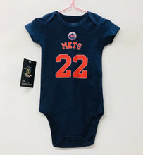 Juan Soto New York Mets baby onesie creeper snap suit b/t blue
