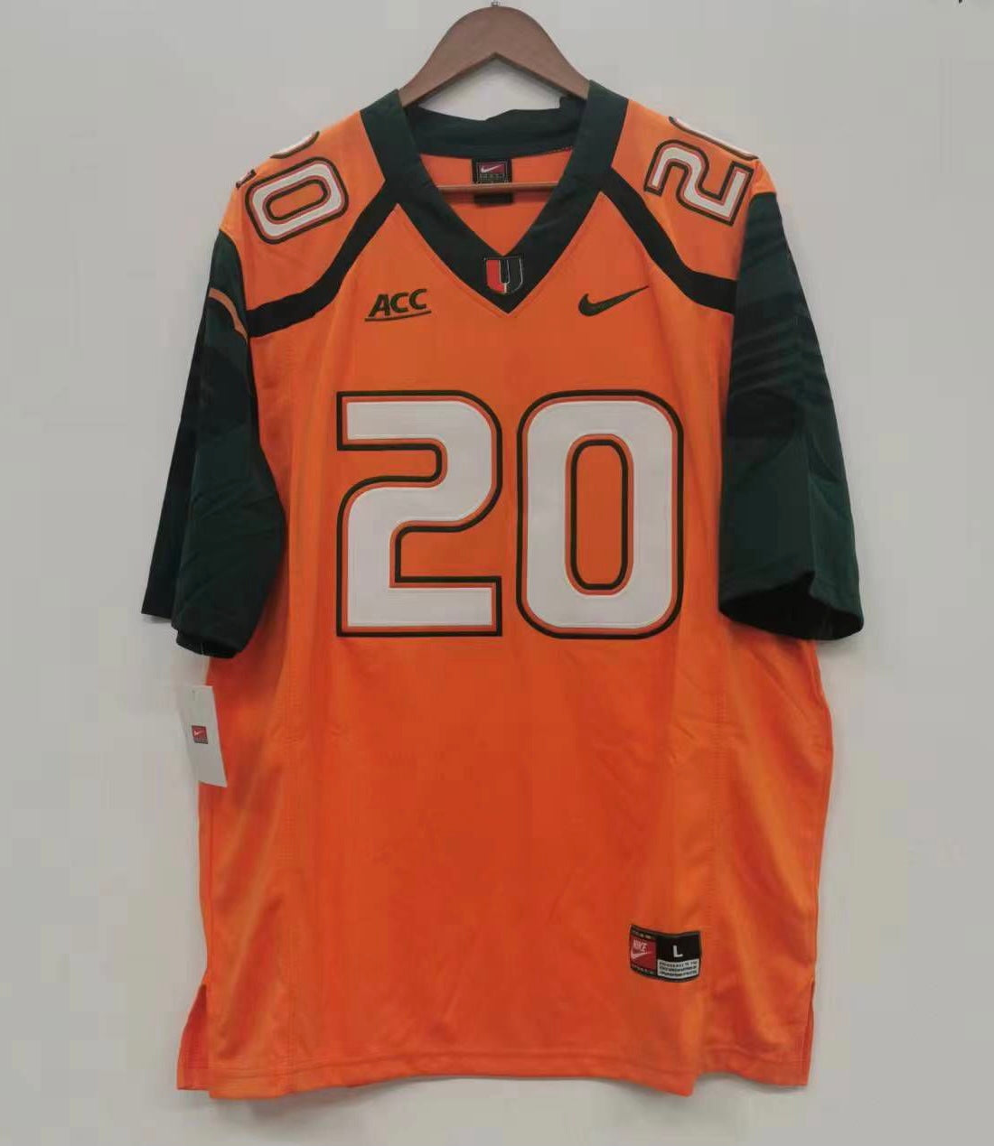 Ed Reed Miami Hurricanes Official NCAA Nike Jersey Orange Classic Authentics Ed Reed Miami Hurricanes Official NCAA Nike Jersey Orange Classic Authentics