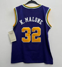 Karl Malone YOUTH KIDS Utah Jazz Mitchell & Ness Jersey Purple