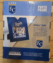Kansas City Royals 4x6 photo frame with jersey material