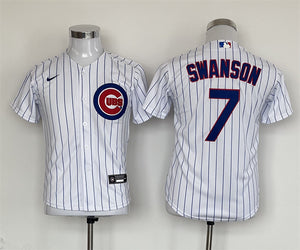 Dansby Swanson Chicago Cubs Jersey Nike