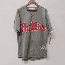 Shane Victorino Philadelphia Phillies Jersey 2008 World Series gray