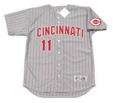Barry Larkin 1993 Cincinnati Reds Official MLB Majestic Jersey