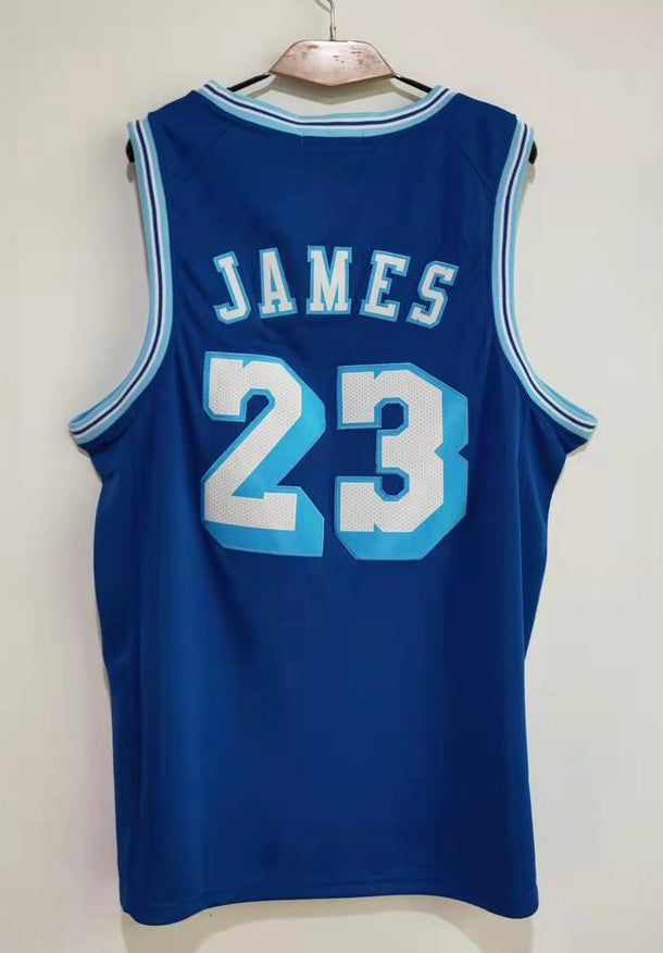 Nba Lakers Uniform Blue LeBron James Los Angeles Lakers Jersey