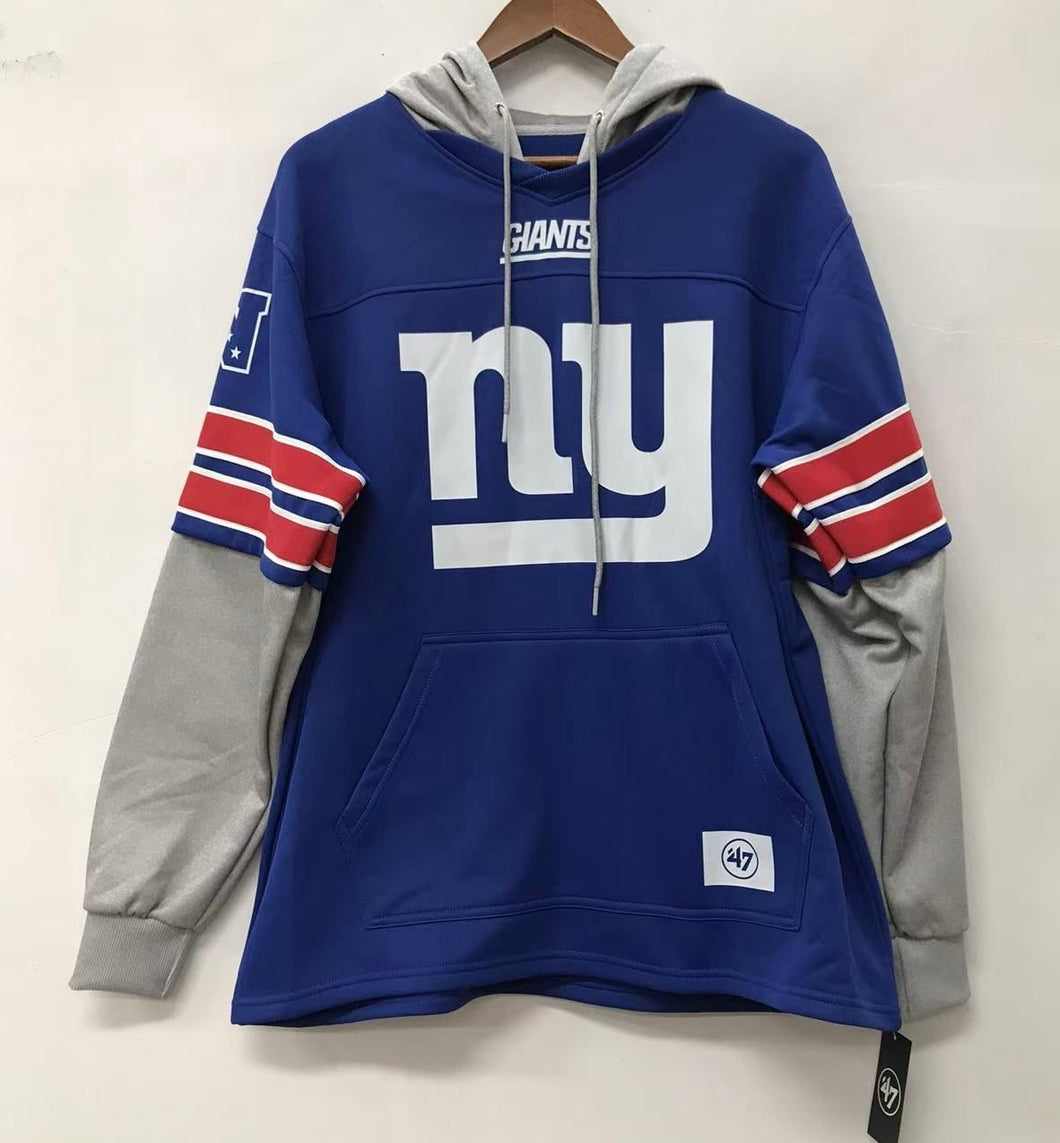 New York Giants Official NFL 47 brand hoodie
