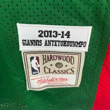 Giannis Antetokounmpo 2013 - 2014 Milwaukee Bucks Official NBA Mitchell & Ness Jersey