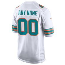 Any name & Number Miami Dolphins Official NFL Nike jersey alternate White