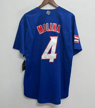Yadier Molina Puerto Rico jersey Nike blue