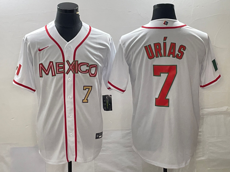 Julio Urias Mexico Baseball Jersey Nike