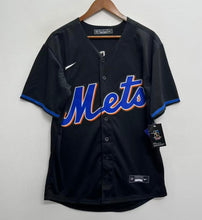 Any Name and Number customized YOUTH New York Mets Official MLB Nike jersey black