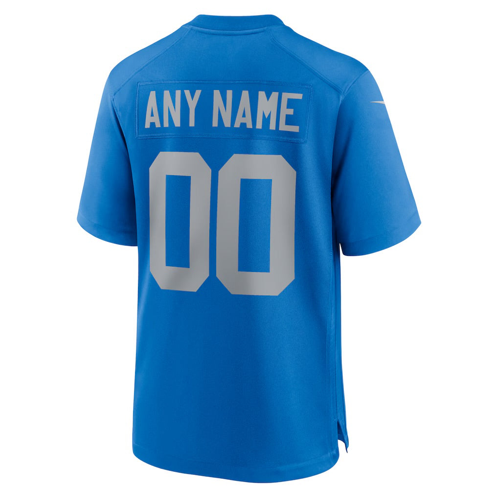 Detroit Lions Any Name & Number customized YOUTH KIDS Official NFL alternate  Jersey