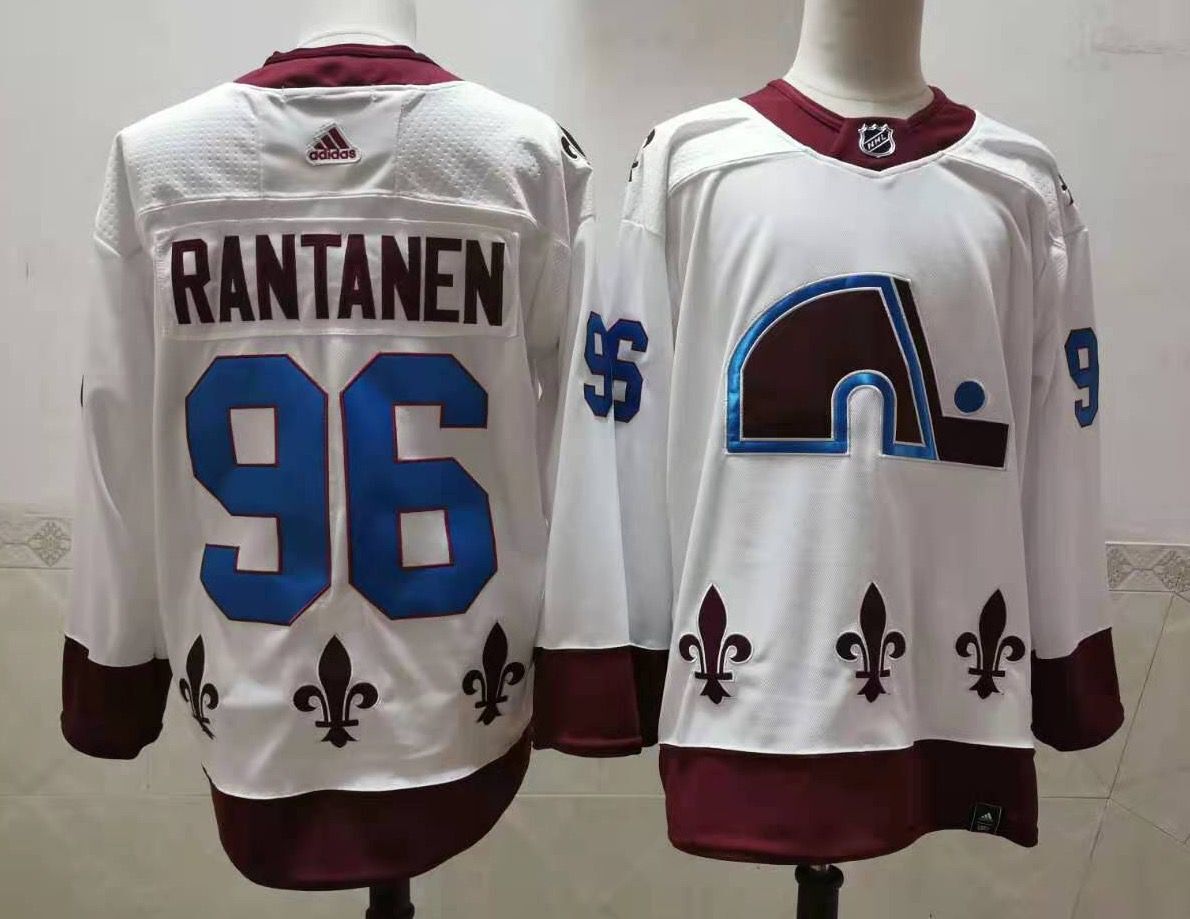 Mikko Rantanen Quebec deals Nordiques Retro Jersey#96 Stanley Cup Champs size 2XL 54