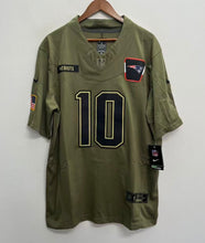 Drake Maye New England Patriots Official NFL NIKE Salute to Service Jersey