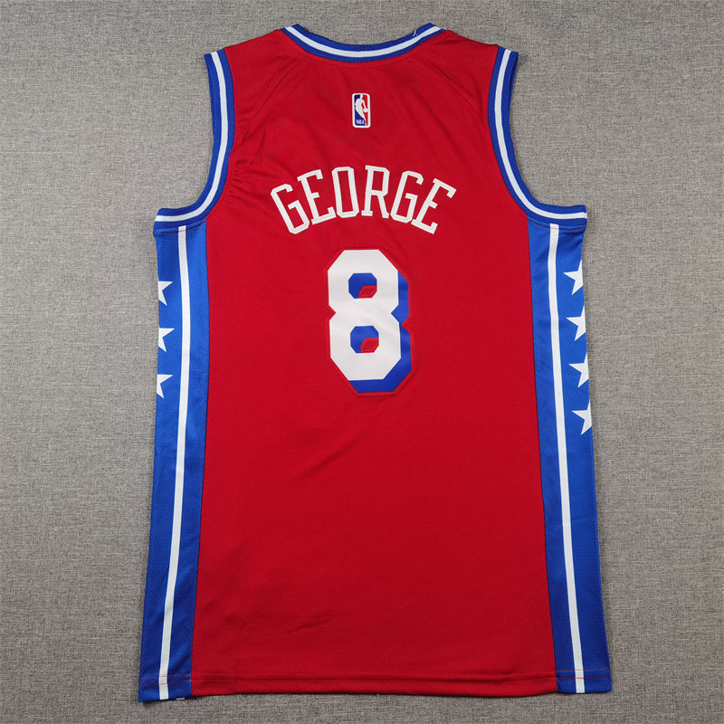 Paul George Philadelphia 76ers Official NBA Jordan Brand Jersey