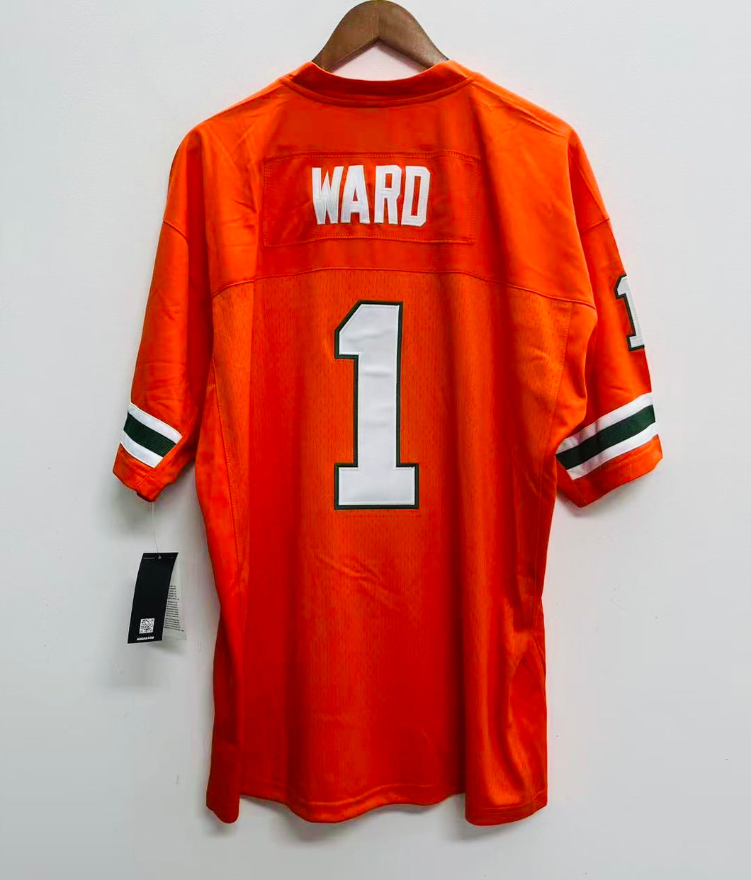 Cam Ward Miami Hurricanes Official NCAA Adidas Jersey
