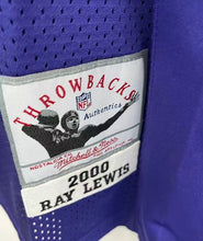 Ray Lewis Baltimore Ravens Official NFL Mitchell & Ness Jersey purple