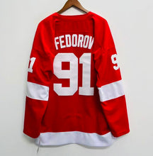 Sergei Fedorov Detroit Red Wings Official NHL CCM Jersey