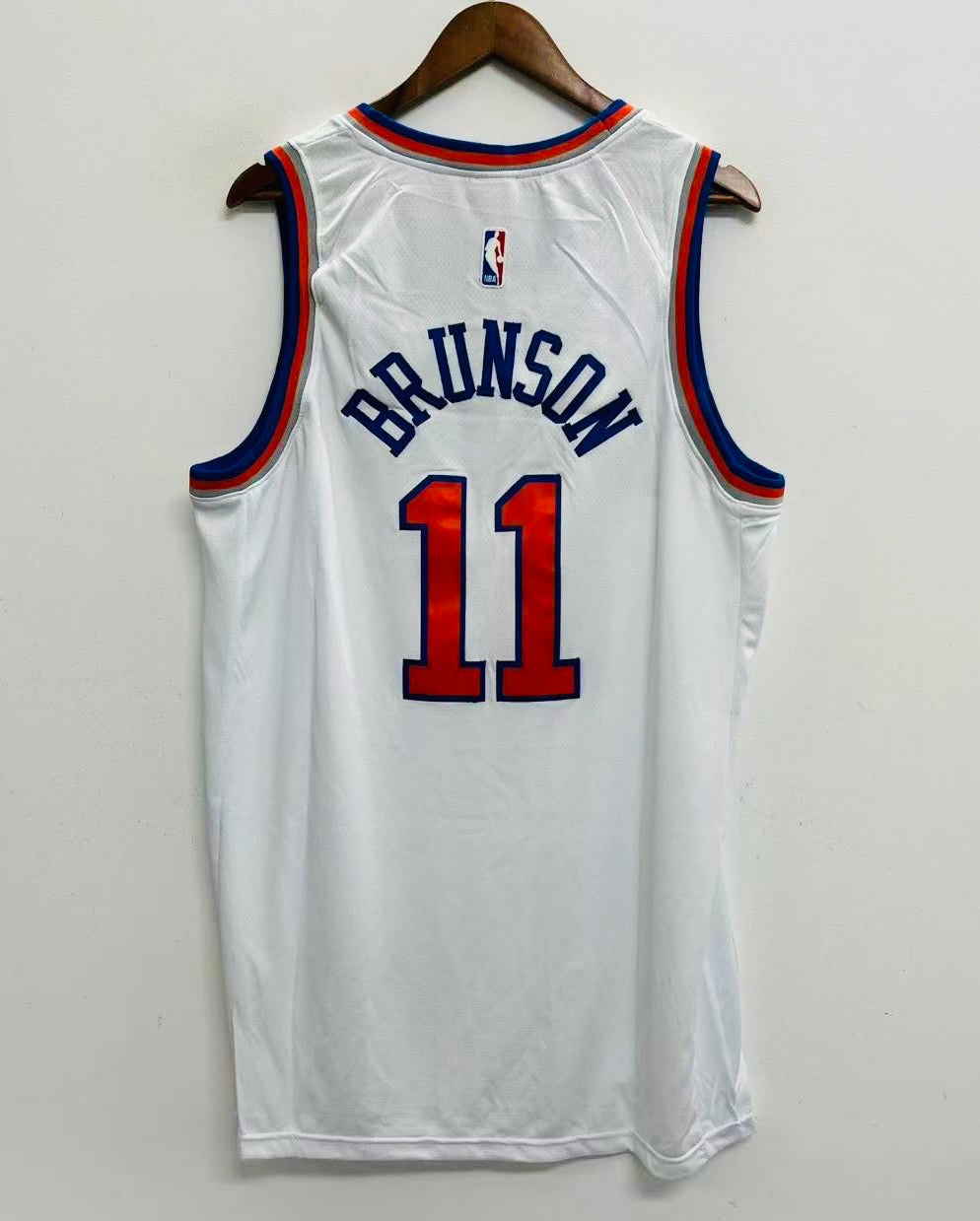 Jalen Brunson New York Knicks Official NBA Jersey Nike white