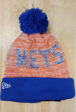 New York Mets MLB New Era winter knit Hat with Pom Pom