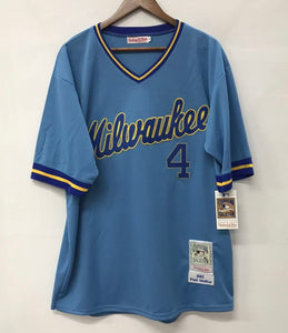 Paul Molitor Milwaukee Brewers Jersey Mitchell & Ness