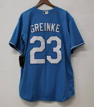 Zack Greinke Kansas City Royals Jersey Nike blue