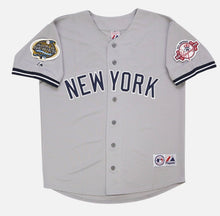 Jorge Posada 2003 World Series New York Yankees Official MLB Jersey Gray