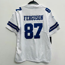 Jake Ferguson YOUTH KIDS Dallas Cowboys Official NFL  Jersey white