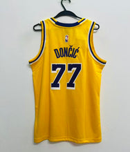 Luca Doncic Los Angeles Lakers Official NBA Nike Jersey yellow
