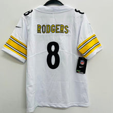 Aaron Rodgers Youth Kids Pittsburgh Steelers Official NFL Nike Jersey White