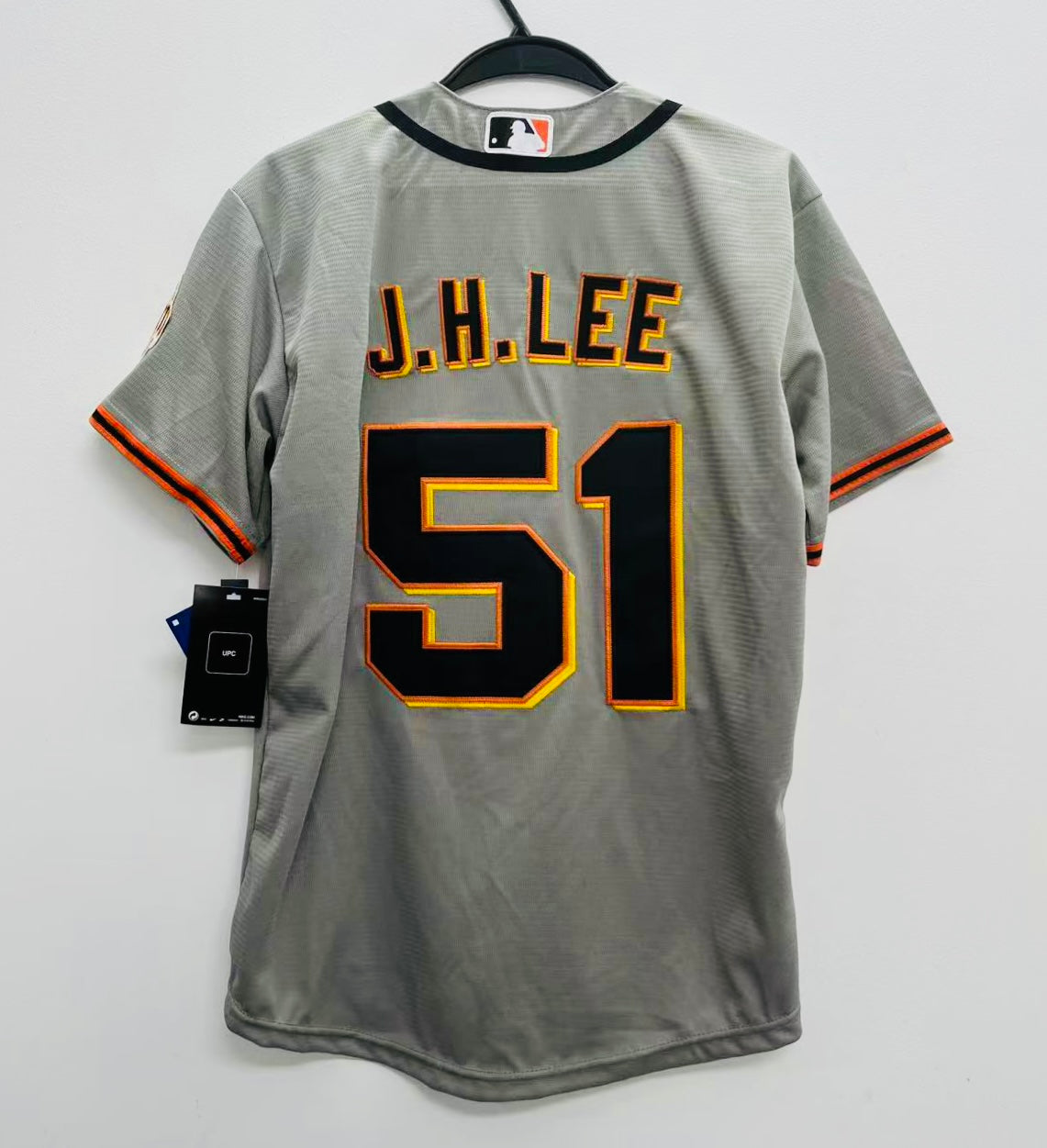 J.H. LEE ユニフォーム 51 GIANTS グレーSサイズ Jung Hoo Lee YOUTH SAN FRANCISCO Giants Official MLB jersey gray