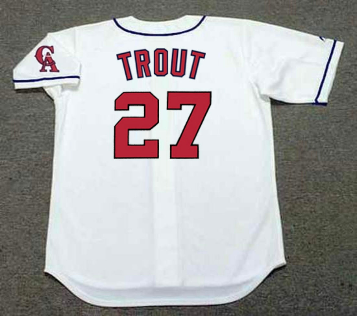 Mike Trout 1990's retro Anaheim Los Angeles California Angels