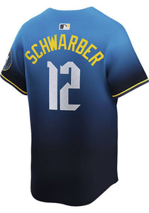 Kyle Schwarber Philadelphia Phillies Blue City Connect MLB Limited Jersey