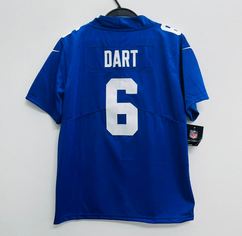 Jaxson Dart New York Giants YOUTH KIDS Official NFL Jersey NIKE