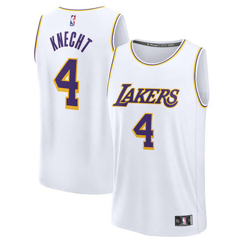 Dalton Knecht Los Angeles Lakers Official NBA Jersey White