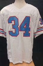 Earl Campbell Houston Oilers autographed stat jersey JSA COA