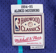 Alonso Mourning Charlotte Hornets 1994-95 Official NBA Mitchell & Ness Jersey