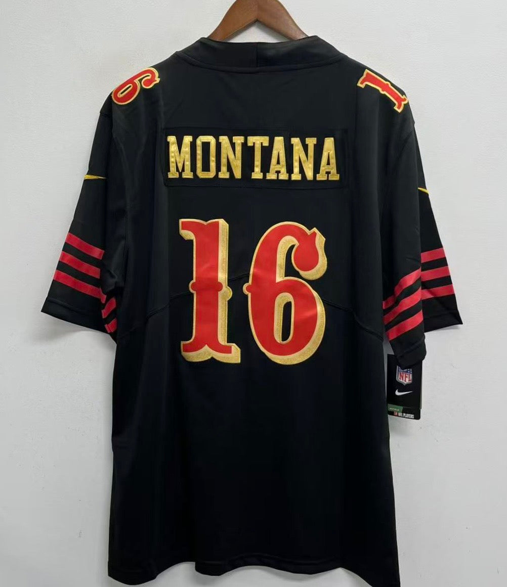 Joe Montana San Francisco 49ers Official NFL Nike Rivalries Collection Jersey