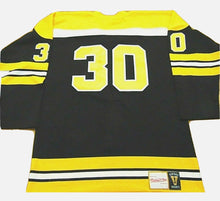 Gerry Cheevers Boston Bruins Official NHL Mitchell & Ness  Jersey