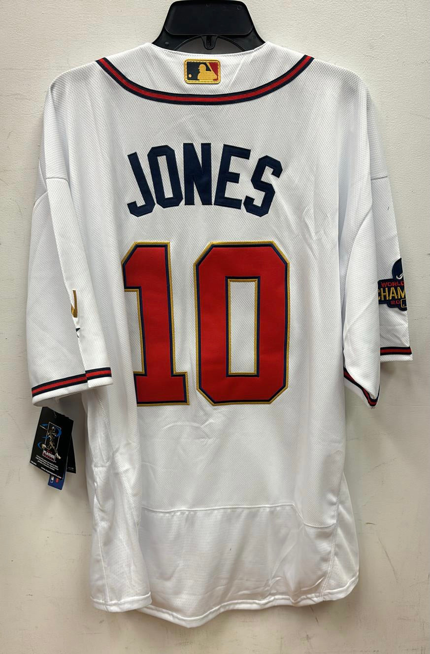 Fashion atlanta braves chipper jones jersey