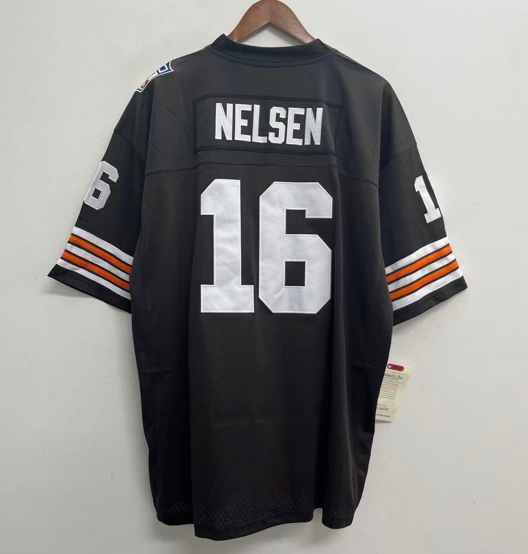 Bill Nelsen 1969 Cleveland Browns Official NFL Mitchell & Ness Jersey