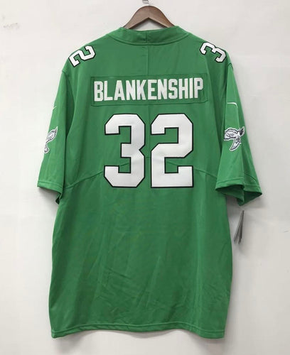 Reed Blankenship Philadelphia Eagles Jersey Kelly Green