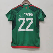 Hirving Lozano Mexico National Team adidas Youth 2022/23 Home Replica Jersey - Green