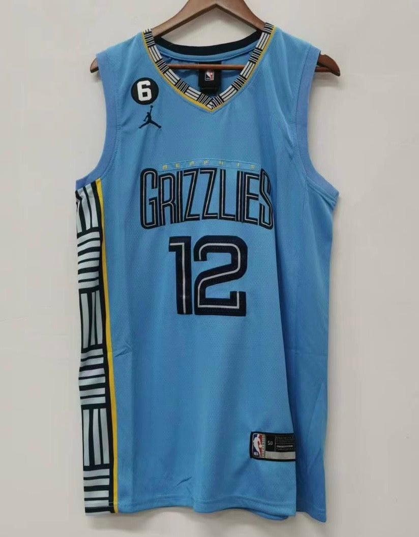 JA Morant Memphis Grizzlies NBA official Jersey Jordan Brand … Bill Ru –  Classic Authentics