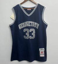 Patrick Ewing Georgetown Hoyas Official NCAA Mitchell & Ness jersey blue