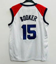 Devin Booker YOUTH KIDS USA Basketball Olympic Nike Jersey White