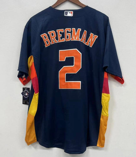 Alex Bergman Houston Astros Jersey Nike