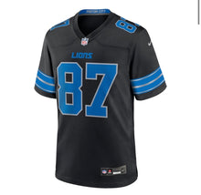Sam LaPorta YOUTH KIDS Detroit Lions Official NFL Nike Jersey Black
