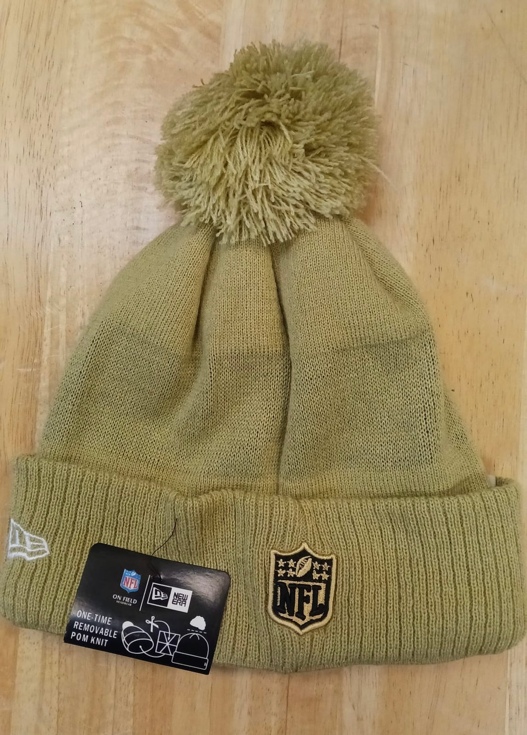 New Orleans Saints NFL New Era winter Hat with Pom Pom