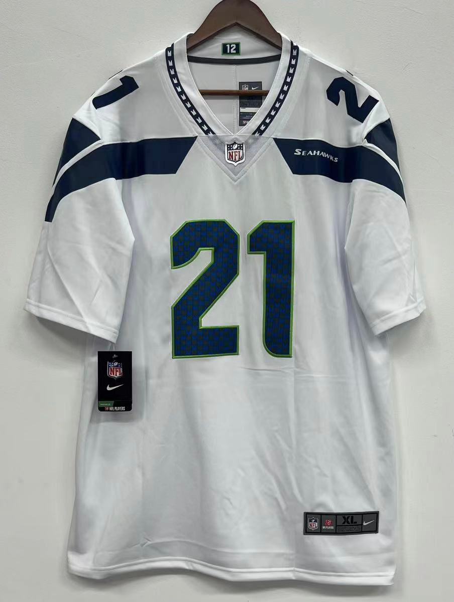 Devon Witherspoon Seattle Seahawks Jersey White Classic Authentics