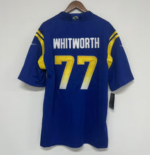 Andrew Whitworth Los Angeles Rams Official NFL NIKE Jersey blue